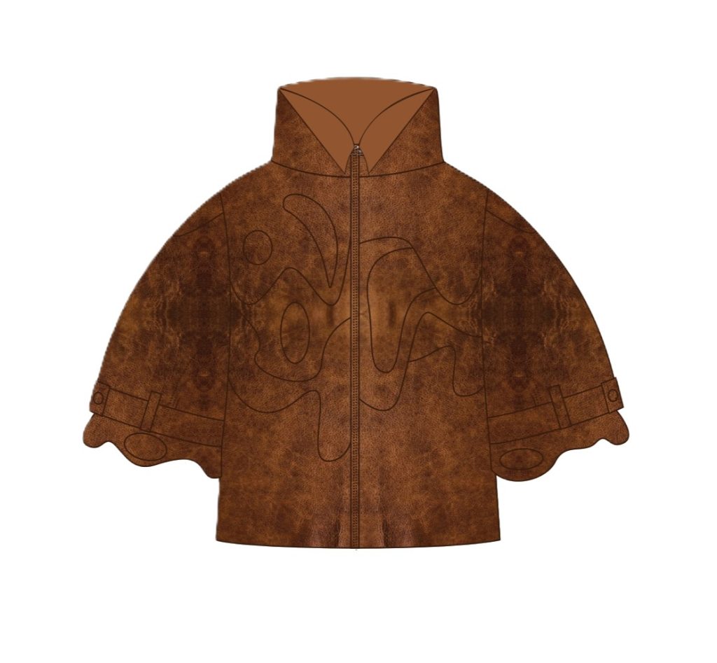 SANCTUARY BROWN LEATHER JACKET
