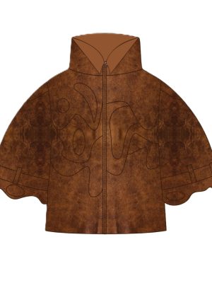 SANCTUARY BROWN LEATHER JACKET